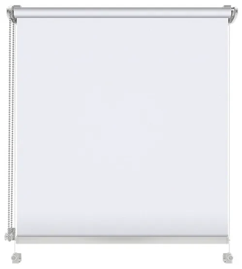 Gario Roleta Mini Standard Hladká Biela Šírka: 69 cm, Výška: 220 cm
