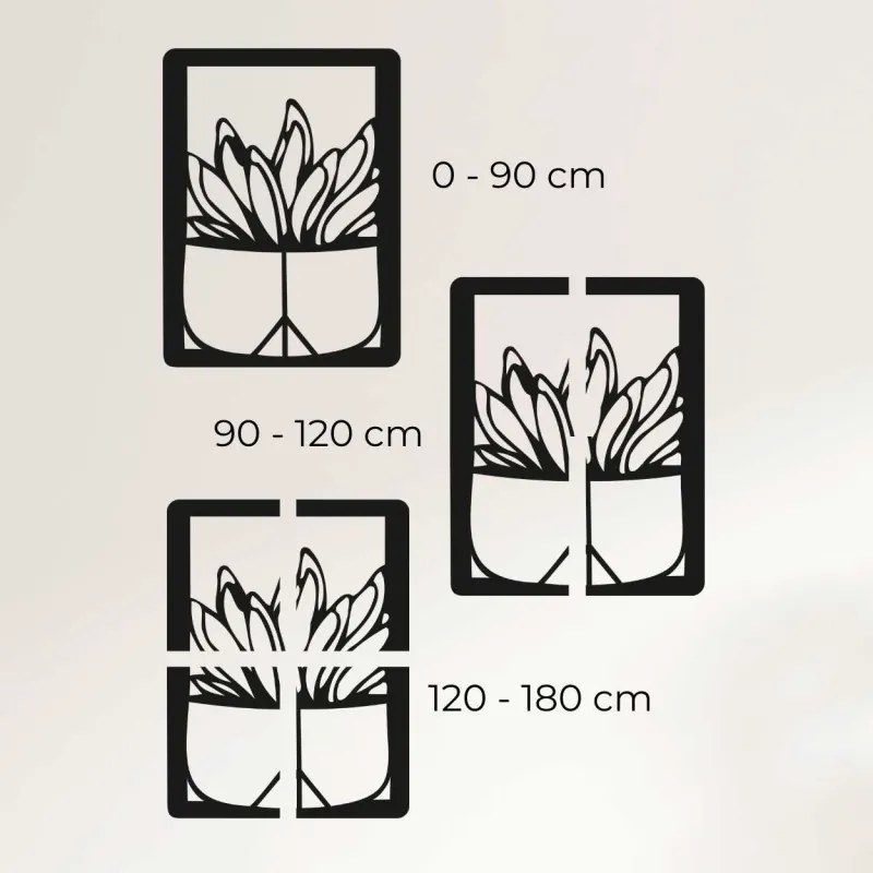 Drevený obraz s listovým motívom – moderná dekorácia domov | SENTOP HDF0402-D