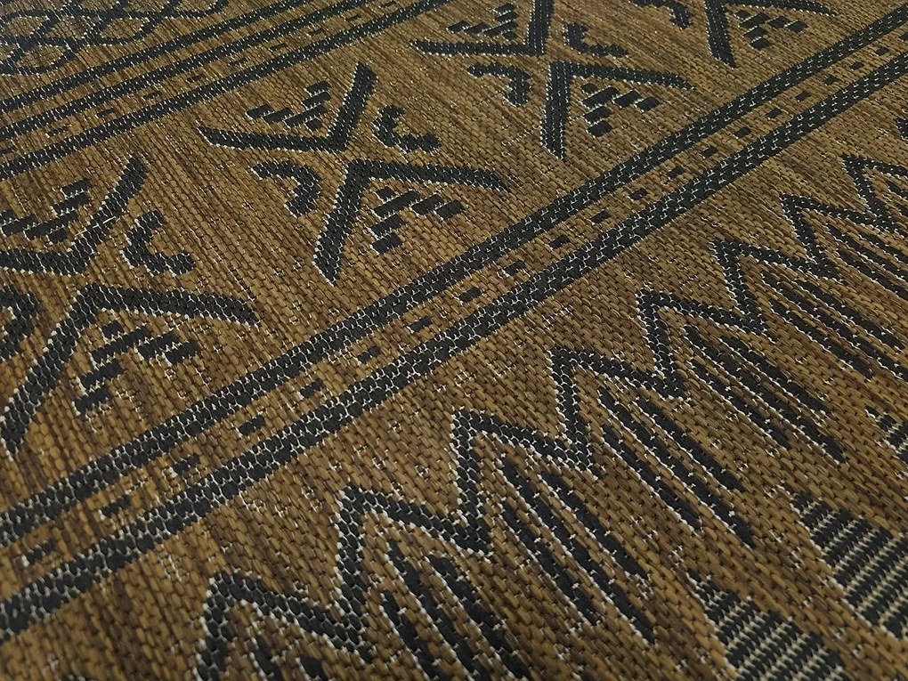 BE Koberec Eqos 0002 BROWN – hnedý obdĺžnikový Rozmer: 160x220 cm