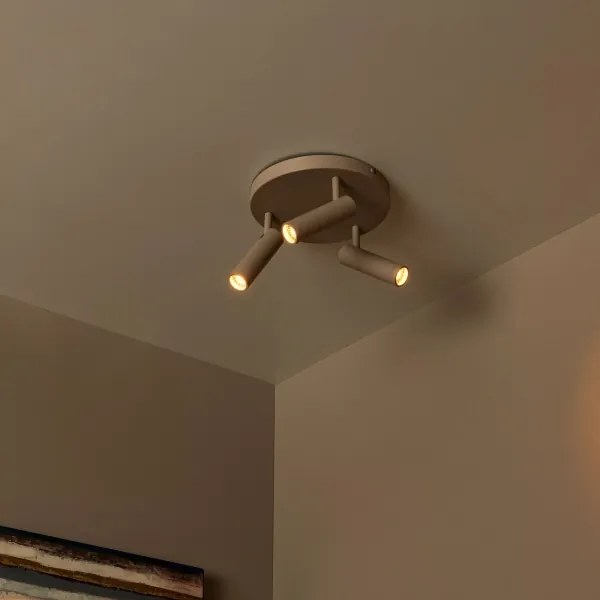 Lucide 22974/13/41 - Bodové svietidlo GRADO 3xGU10/12W/230V béžové