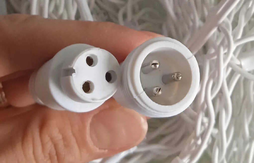 Bestent LED svetelná záclona 300 LED 12 m, viacfarebná