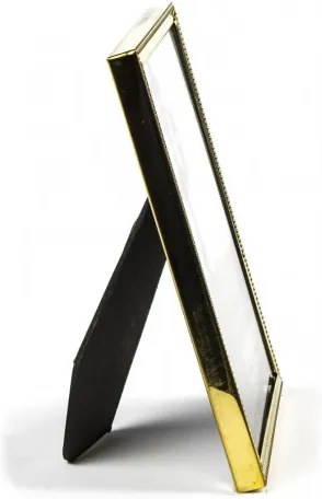 Kovový fotorám 10x15 zlatý