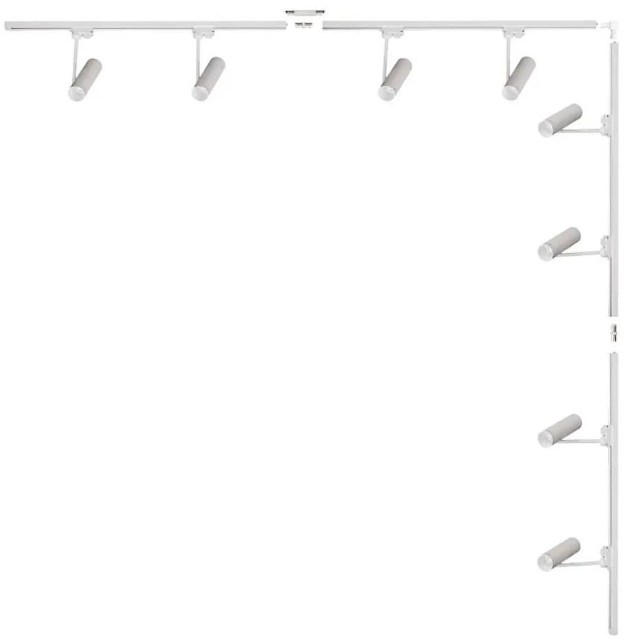 Zuma Line 3587 - Bodové svietidlo v lištovom systéme LISA 8xGU10/35W/230V biela