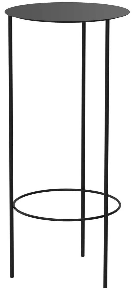 Stojan na kvetiny 70x32 cm čierna