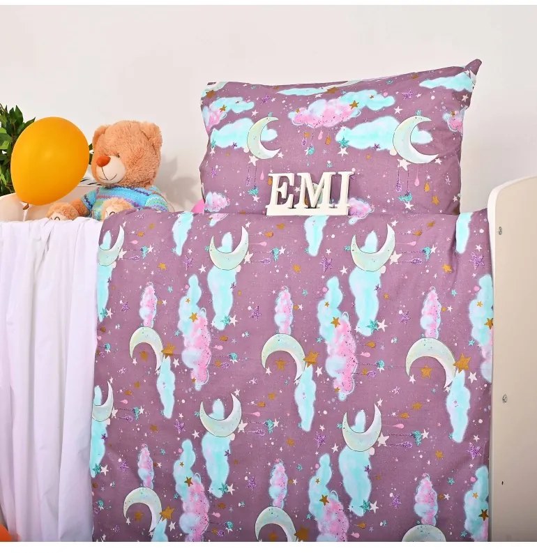 Obliečky detské bavlnené Sen EMI, Detský set 90x130 + 45x65