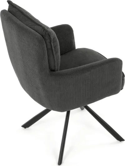 Jedálenská stolička sivá HC-X1128 GREY2
