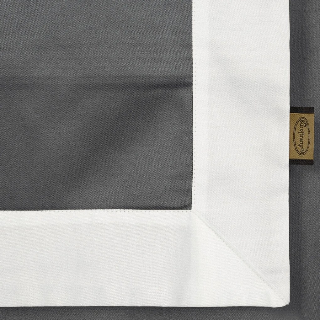 SATÉNOVÉ OBLIEČKY LAURA 160X200 CM, 2 KS 70X80 CM SIVÉ