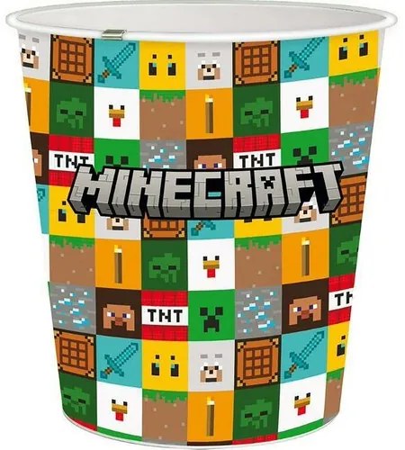 Stor Kôš na odpadky Minecraft 5 l, pr. 21 cm