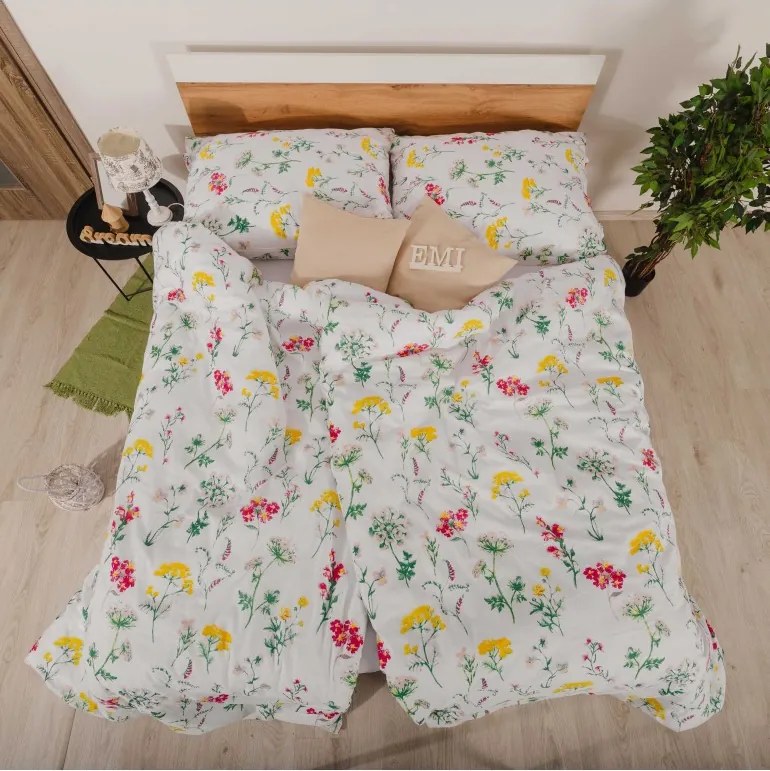 Obliečky bavlnené Luiza EMI, Štandardný set jednolôžko obsahuje 1x 140x200 + 1x 70x90