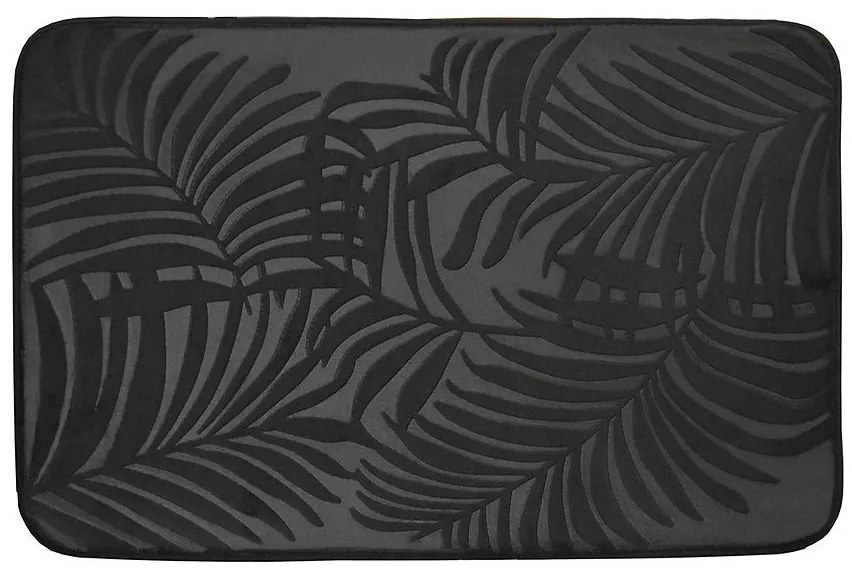 Kúpeľňový koberček Loft čierny