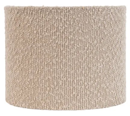 Látkové tienidlo béžové s látkou Teddy 18/18/14