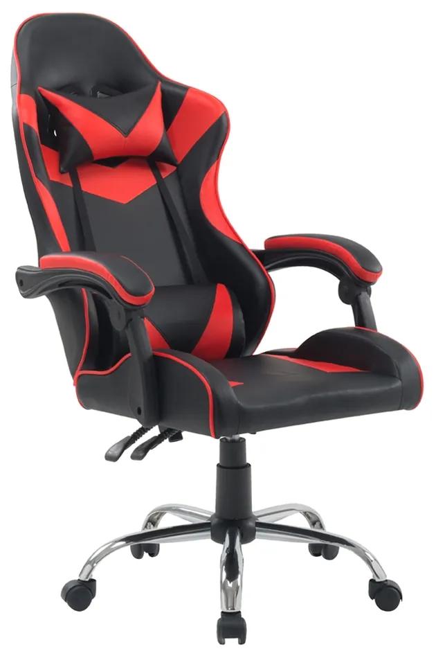 Kancelárska stolička RACING 2020 Červeno-čierna