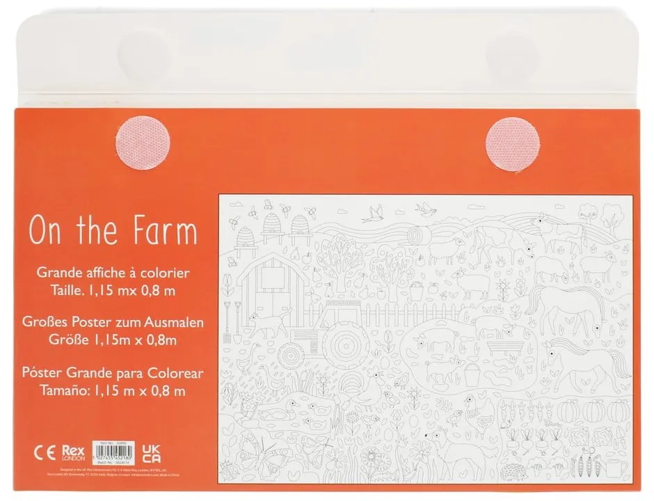 Omaľovánky On the Farm – Rex London