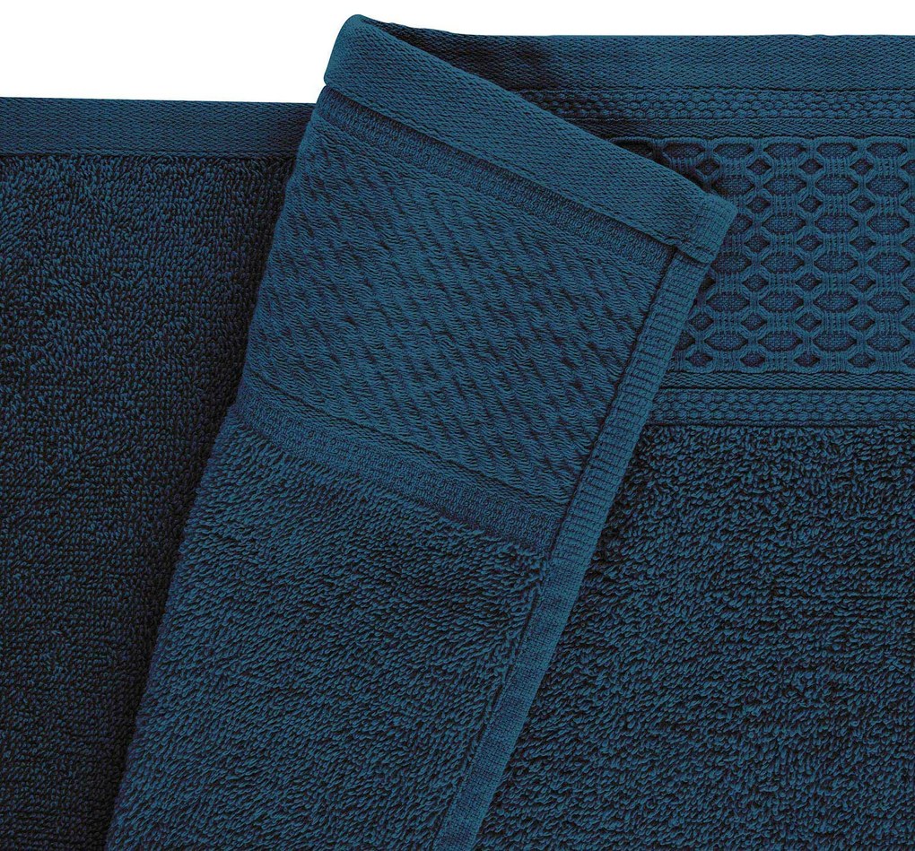 Darymex BAVLNENÉ UTERÁKY SOLANO SADA 2 KS 30X50 CM, 2 KS 50X90 CM, 2 KS 70X140 CM VIACFAREBNÁ