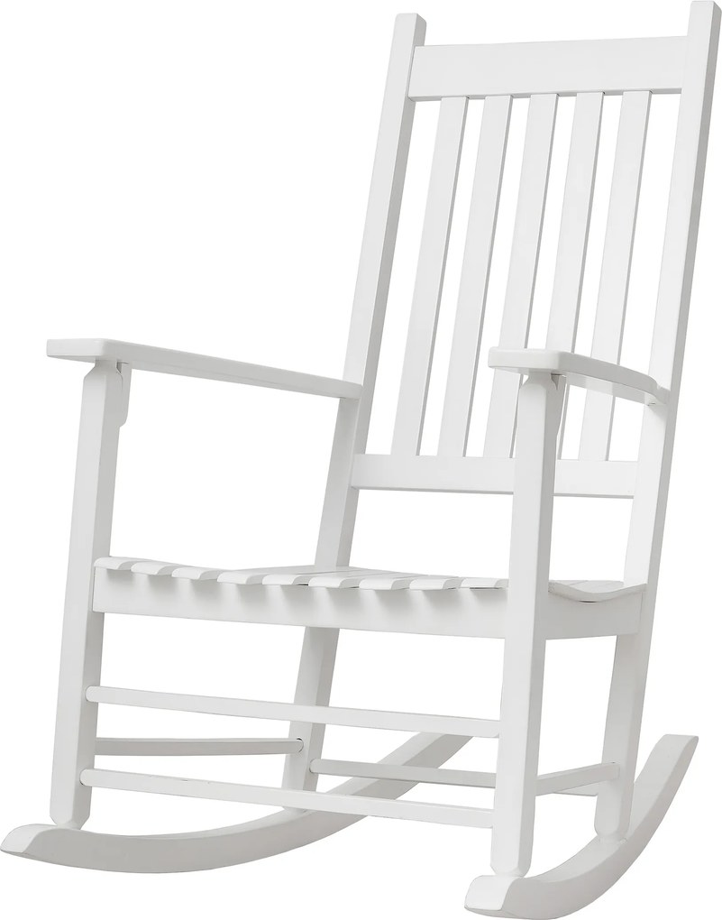 Hojdacie kreslo Cosy biele