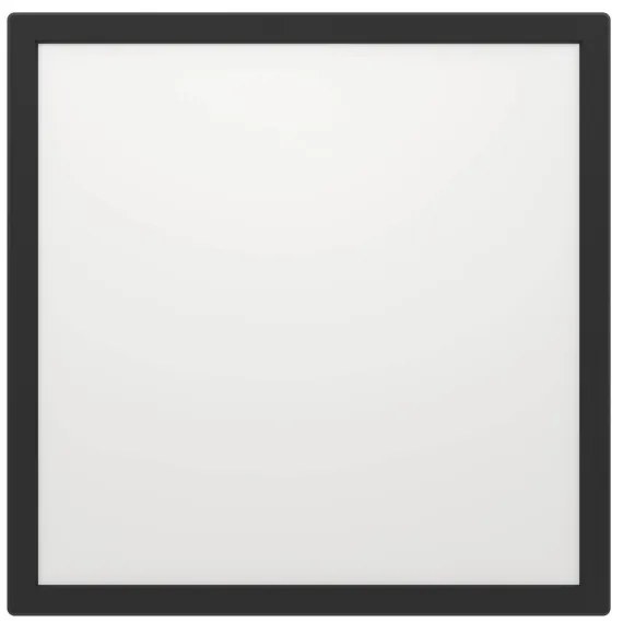 Eglo 901443-LED Kúpeľňové stropné svietidlo ROVITO 17,6W/230V 39x39cm IP44 čierna