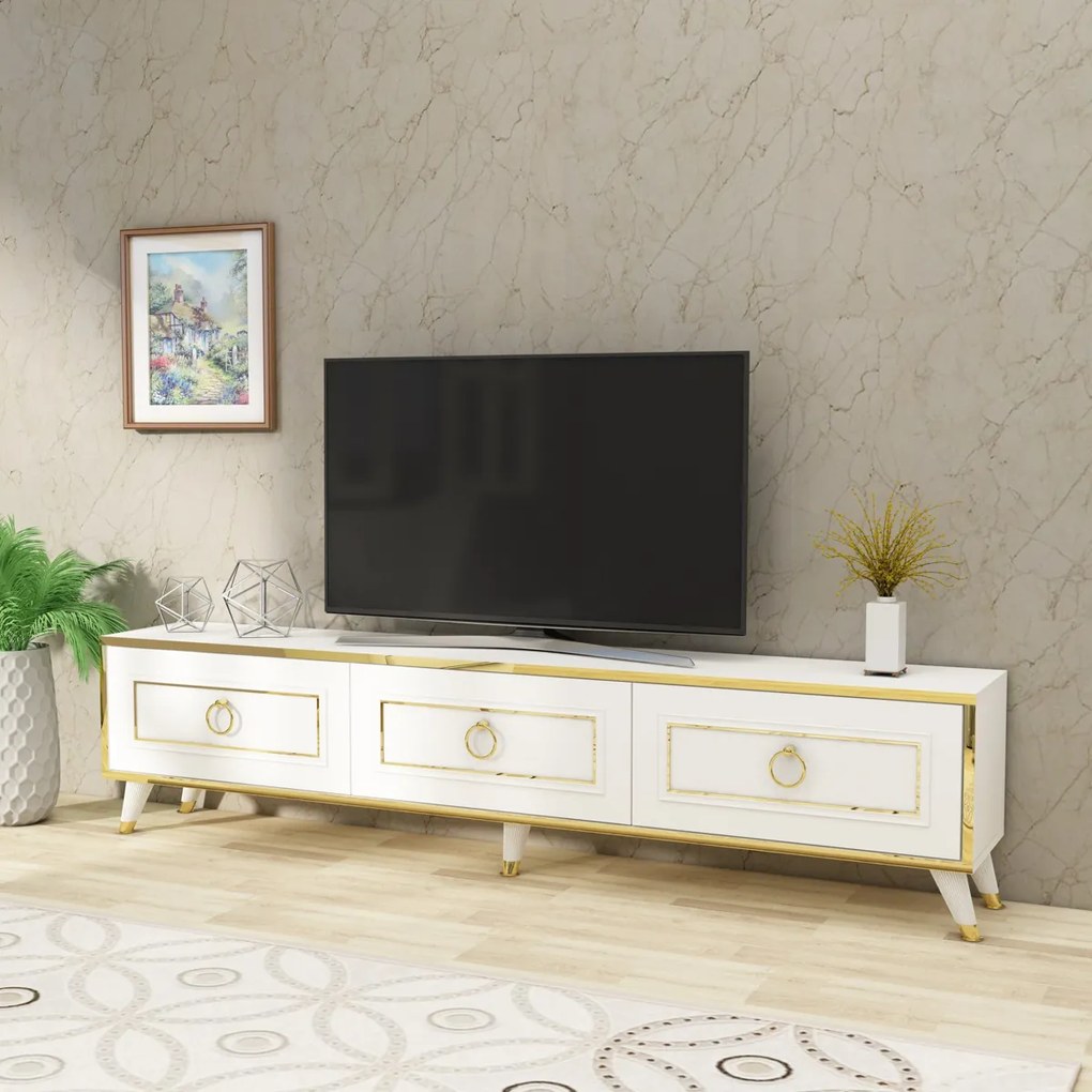 Televízny stolík Sona White