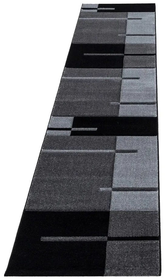 Tmavosivý behúň 80x300 cm Hawaii – Ayyildiz Carpets