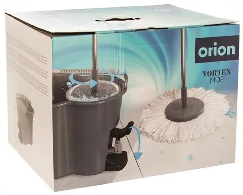 Orion Mop so žmýkačom set VORTEX, sivá