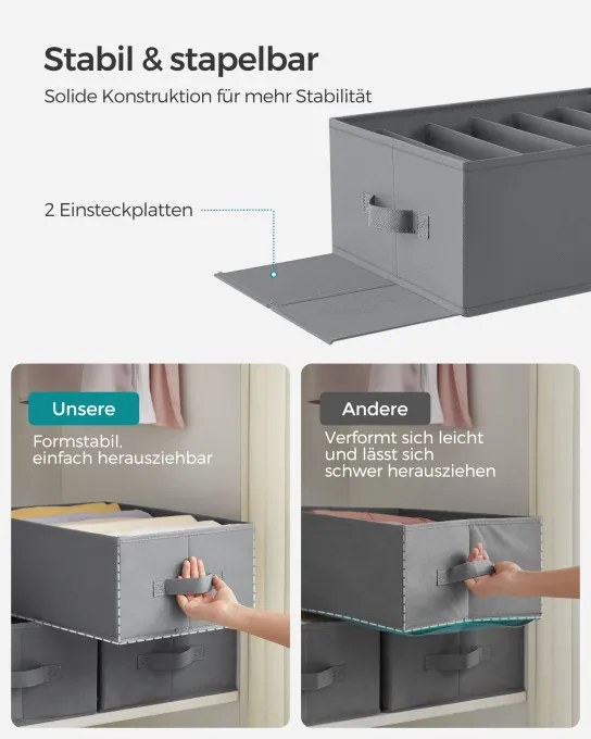 Set organizérov na bielizeň RUS009G04