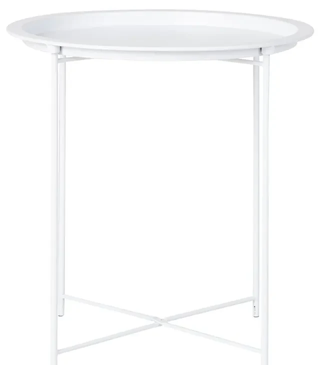 Biely Stolík Bastia 46.8 × 46.8 × 50.5 cm HOUSE NORDIC