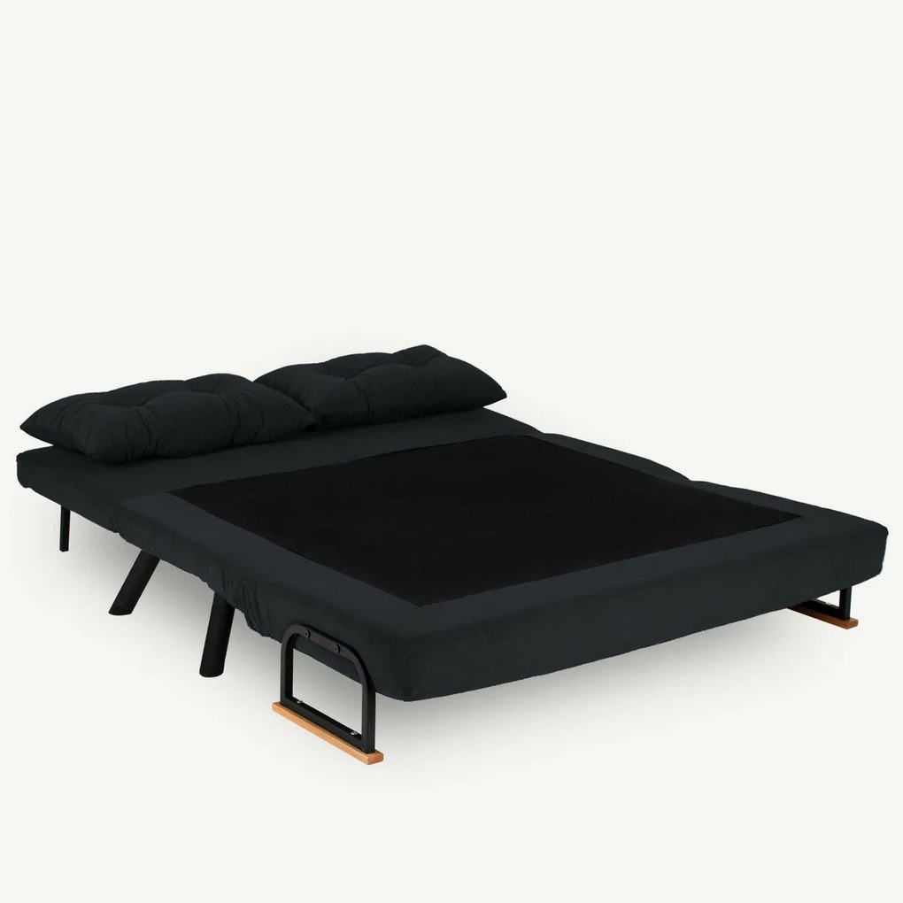 Rozkladacia pohovka Sando 2 Black