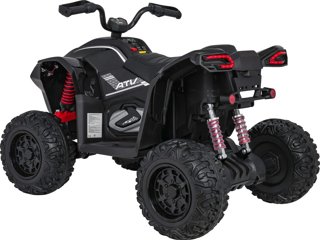 Ramiz Rýchle koleso Quad Vehicle Čierna