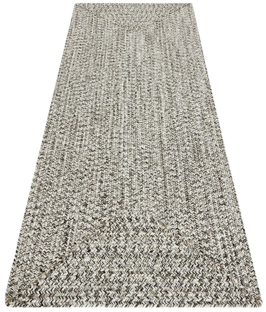 Kusový koberec Braided 105552 Melange – na von aj na doma, 120x170, béžová, chodba / predsieň, Hanse Home