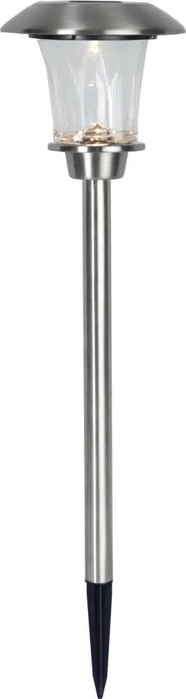 Strieborné záhradné LED svetlo Star Trading Living