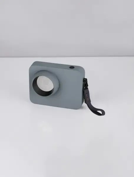 LED stmievateľná sívá stolná lampa Kedros 2