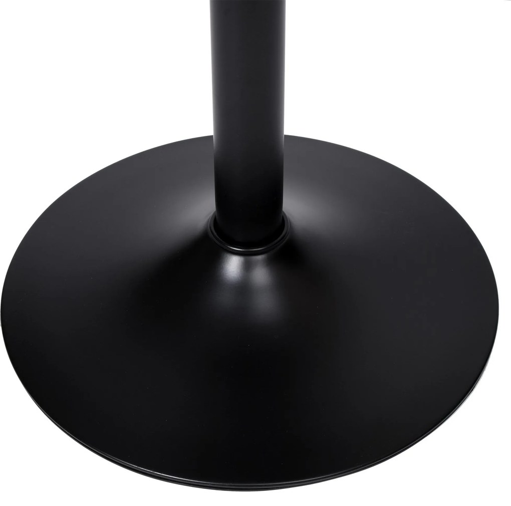 Barová stolička PORTI BLACK - čierna