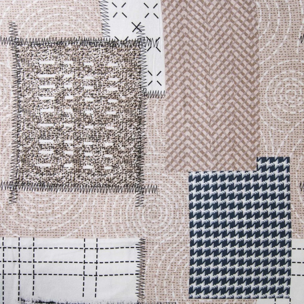 FLANELOVÉ OBLIEČKY FLANELOVE 180X200 CM, 2KS 70X80 CM VZOROVANÉ