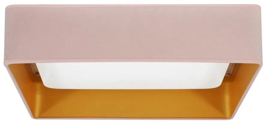 Brilagi - LED Stropné svietidlo VELVET SQUARE LED/24W/230V ružová BG0645