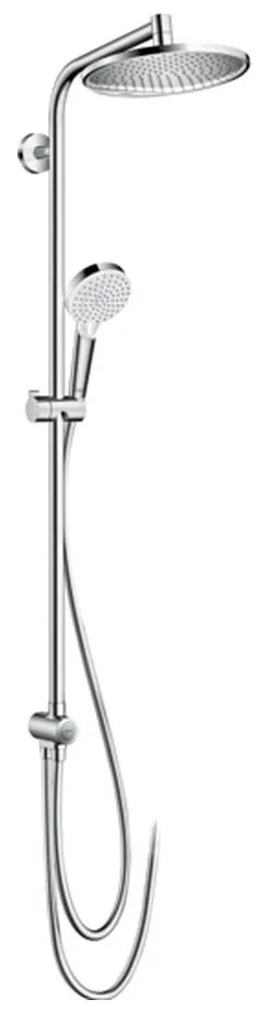 Hansgrohe Crometta S, Showerpipe 240 1jet EcoSmart 9 l/min Reno, chrómová, HAN-27270000