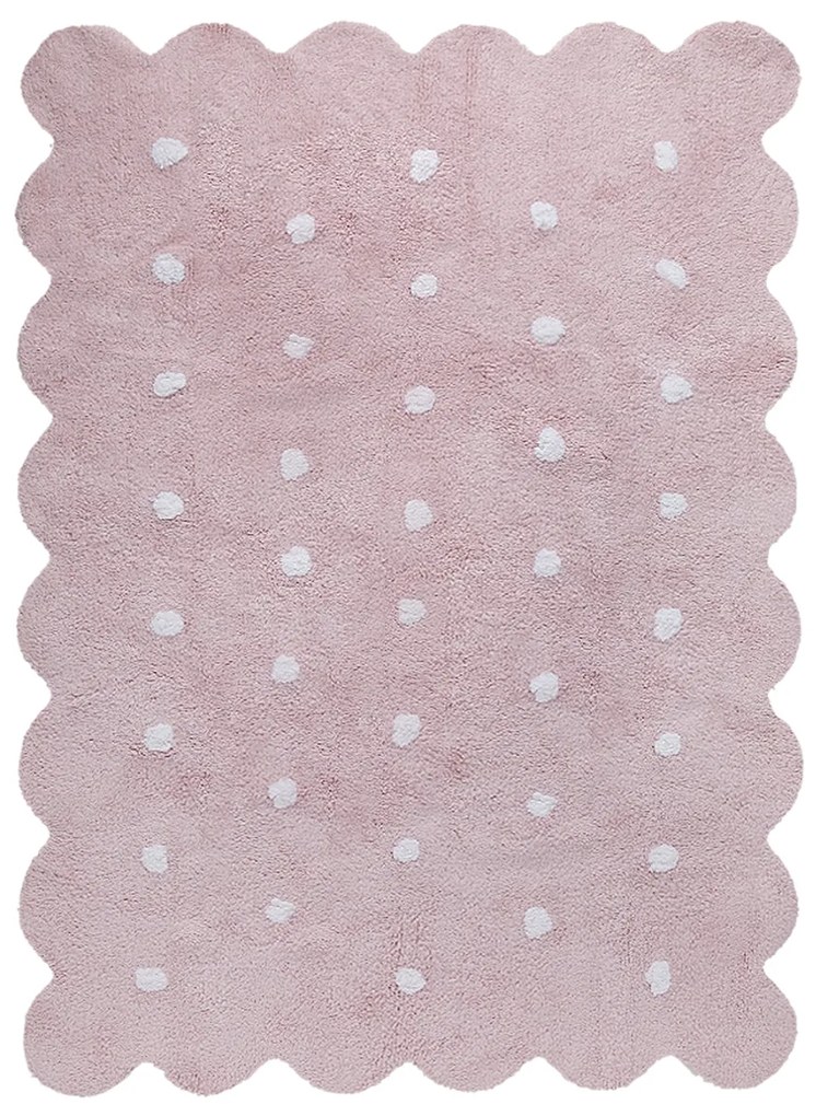Lorena Canals koberce Ručne tkaný kusový koberec Biscuit Pink - 120x160 cm