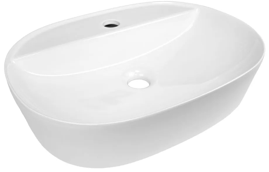 Mereo Mereo, umývadlo na dosku bez prepadu, 505x385x120 mm, keramické, MER-UC513912O
