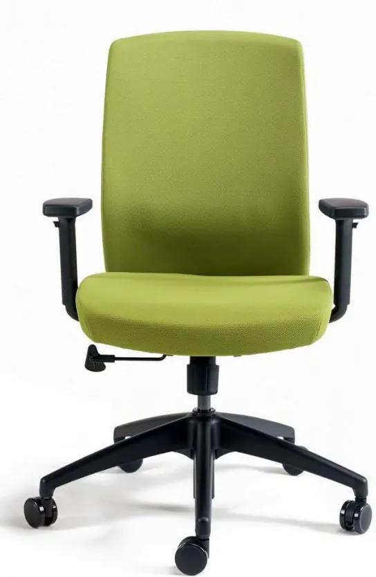 OFFICE PRO bestuhl -  OFFICE PRO bestuhl Kancelárska stolička J2 ECO BLACK BP zelená