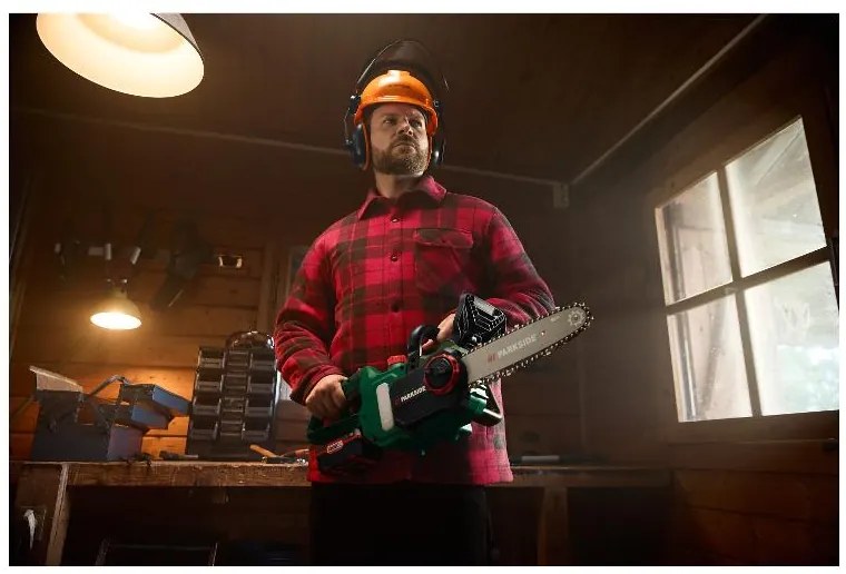 Parkside® Aku reťazová píla Paks 20-Li E5 – bez akumulátora (100393724)