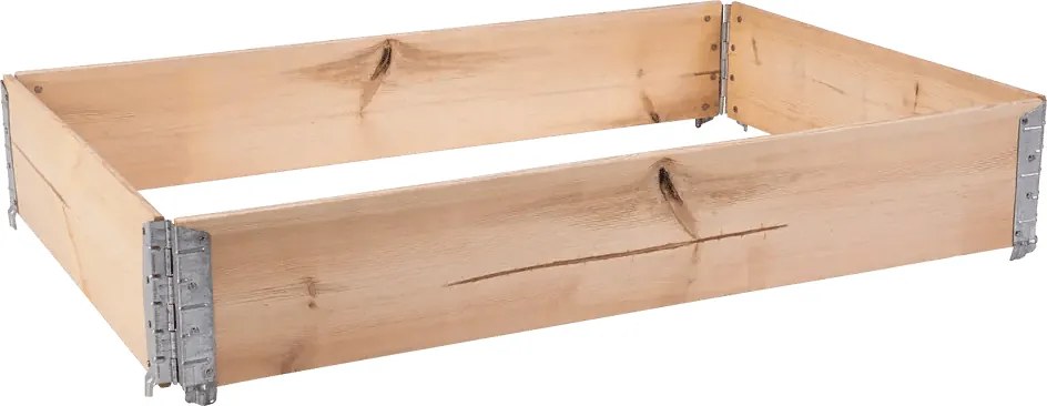 Paletový nadstavec ECO, drevo, 120 × 80 × 19,5 cm
