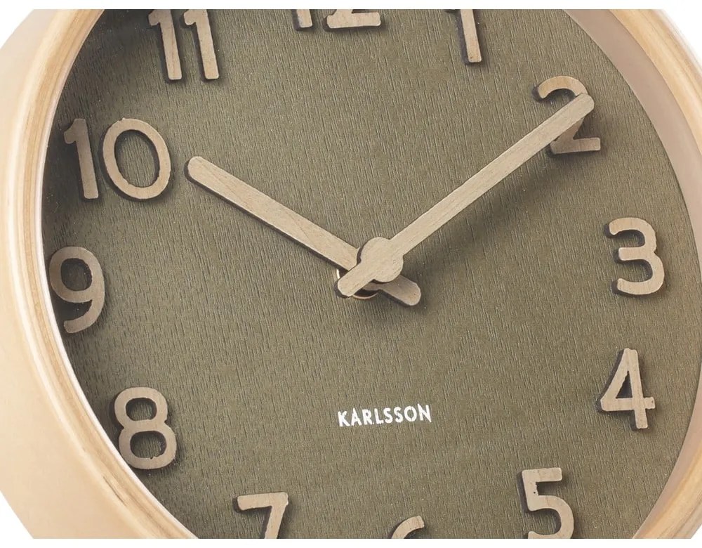 Stolové hodiny ø 18 cm Pure – Karlsson