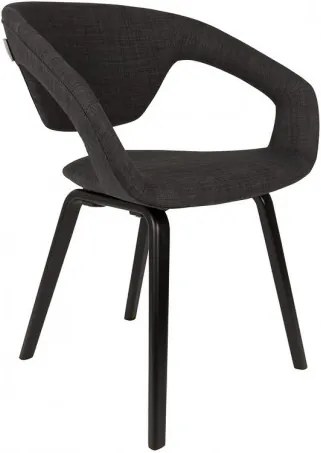 Židle/křeslo Flex Back black/dark grey Zuiver 1200098
