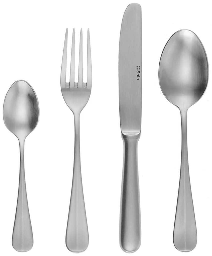 Príborový set 24 ks - nôž s krátkou čepeľou - Baguette - 100648
