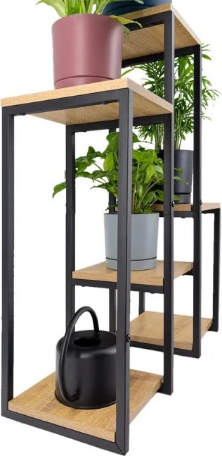 Stojan na kvety PANORAMA svetlý dub