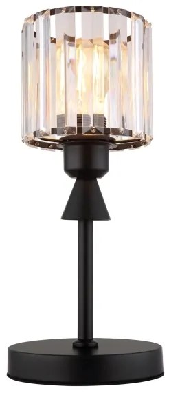 Globo 15742T - Stolná lampa JORDANA 1xE27/60W/230V pr. 15 cm čierna