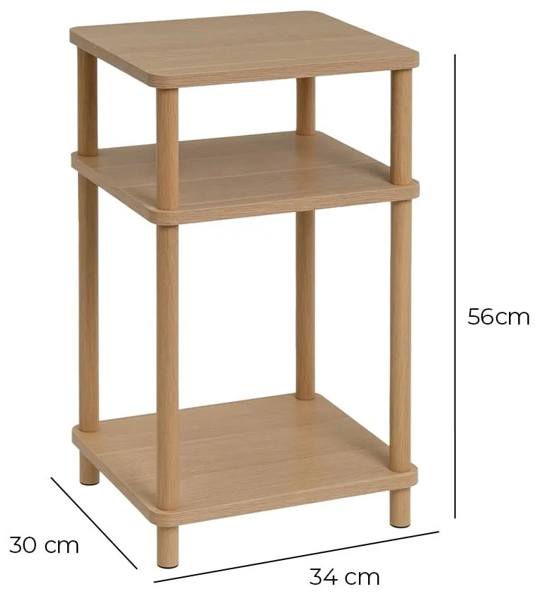 Odkladací stolík 30x34 cm Gaia – Casa Selección