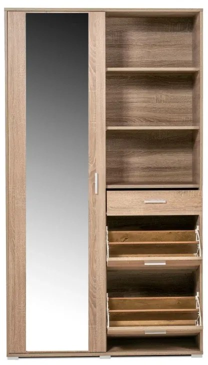 Predsieňová stena Otis, dub sonoma