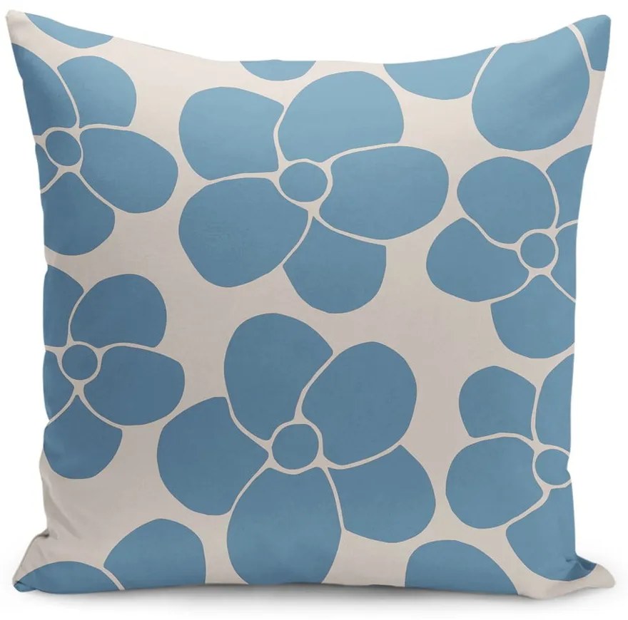 Obliečka na vankúš 43x43 cm Blue Meadow – Mila Home