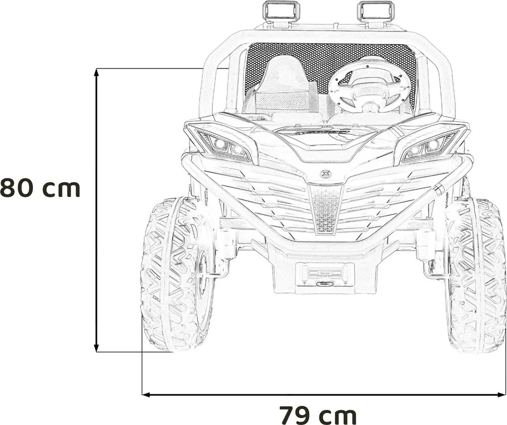 Ramiz Bugina Buggy FASTER červená