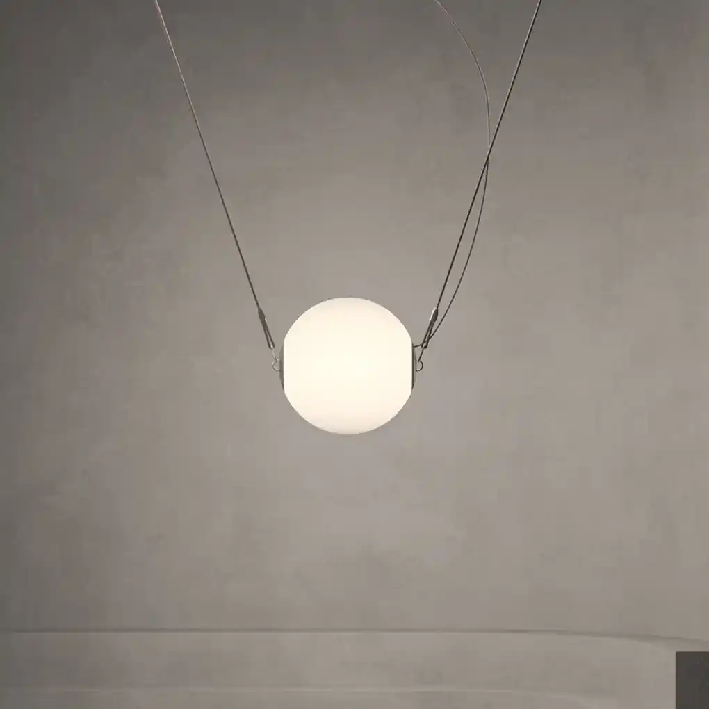 Lumina Perla závesná lampa sklenená guľa Ø 35 cm | Biano