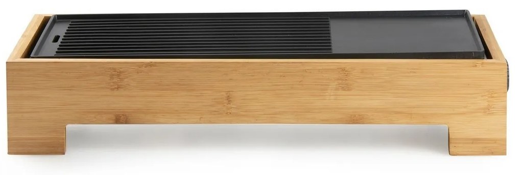 DOMO DO9270G stolný elektrický gril Plancha BambooStyle, M